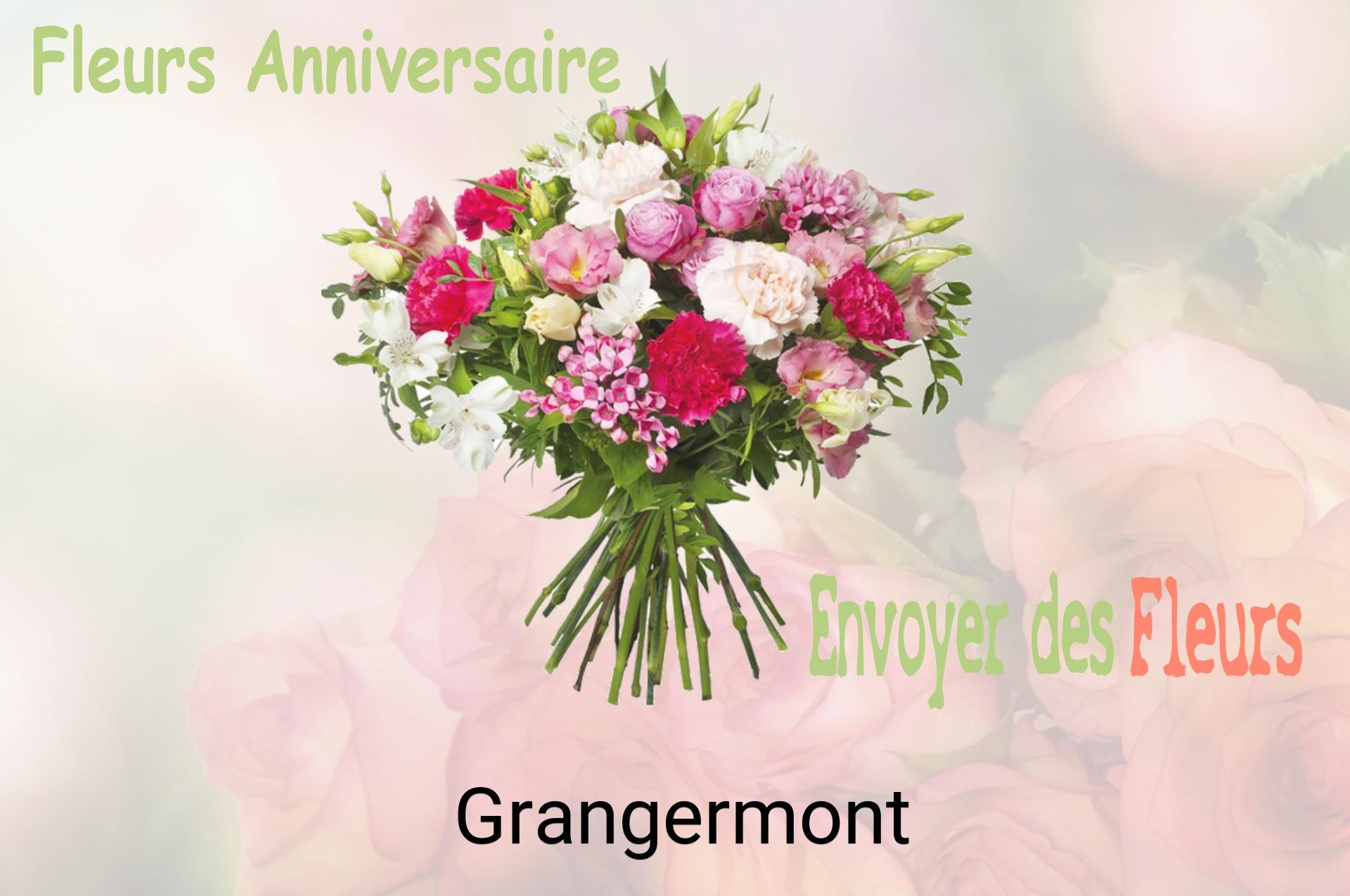Bouquet de fleurs d’anniversaire livré à Grangermont
